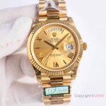 Swissclone Rolex Day-Date II 2836 QF Factory V5 Gold President Watch 40mm